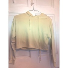 Z SUPPLY Hoodie Pullover Women s S Yellow RN 135090