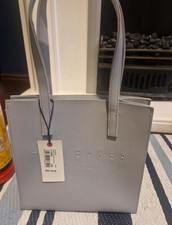 Image of Small Grey Ted Baker Handbag