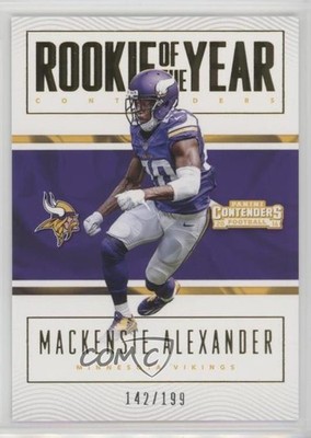 2016 Panini Contenders Rookie of the Year Gold /199 Mackensie Alexander RC 0c6
