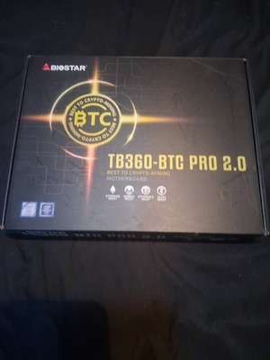 BIOSTAR TB360-BTC PRO 2.0 Intel B360 LGA1151 ATX DDR4 Mining Motherboard