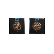 D'Addario Acoustic Guitar Strings 2 Sets Nickel Bronze Light 12-53