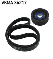 SKF Keilrippenriemensatz Vkma 34217 FüR CB7 MAX Focus CEU DXA Ford Fiesta 6 CB1