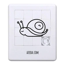 'Happy Snail' Sliding Puzzle (PZ00029126)