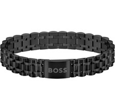 HUGO BOSS Jewelry Men's OWAN Collection Link Bracelet in Stainless Steel