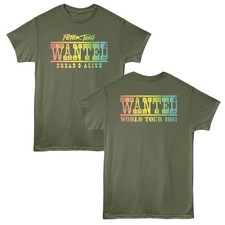 Peter Tosh Wanted Dread  Alive Tour Men's T Shirt