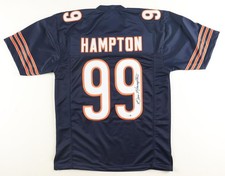 Dan Hampton Signed Chicago Bears Jersey (JSA) 1985 Super Bowl XX Champion D.T.