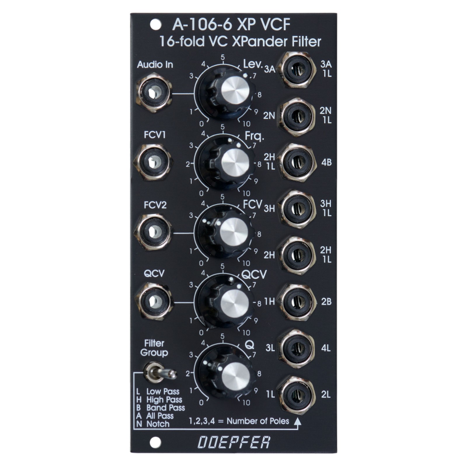 Doepfer A-106-6v XP Filter Vintage Edition - Filter Modular Synthesizer 38490₽