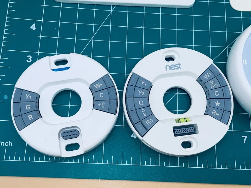Termostato de aprendizaje Google & Nest lote de dos para piezas y accesorios sin probar Foto 4 de 4