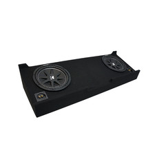 07-13 Chevy Silverado Crew Cab Truck Kicker Comp C12 Dual 12" Sub Box 2 Ohm