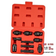 10PCS Motorcycle Flywheel Puller Set - Universal ATV Motorcycle Repair Tool Red
