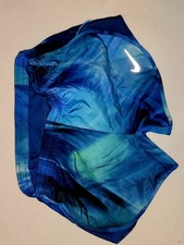 NIKE Girls DRI-FIT Running Shorts Youth Size XS BlueGreen