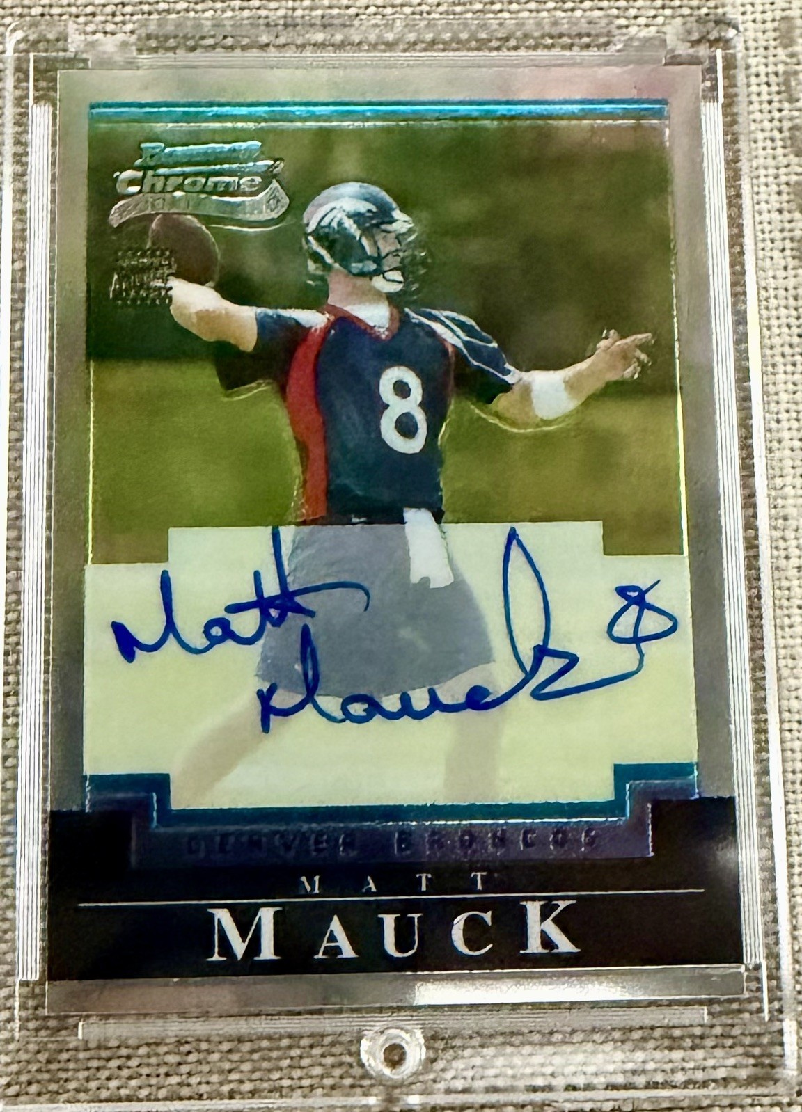 Matt Mauck card image