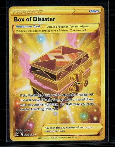 Pokemon 2022 Lost Origin Box Of Disaster UR HR #214/196
