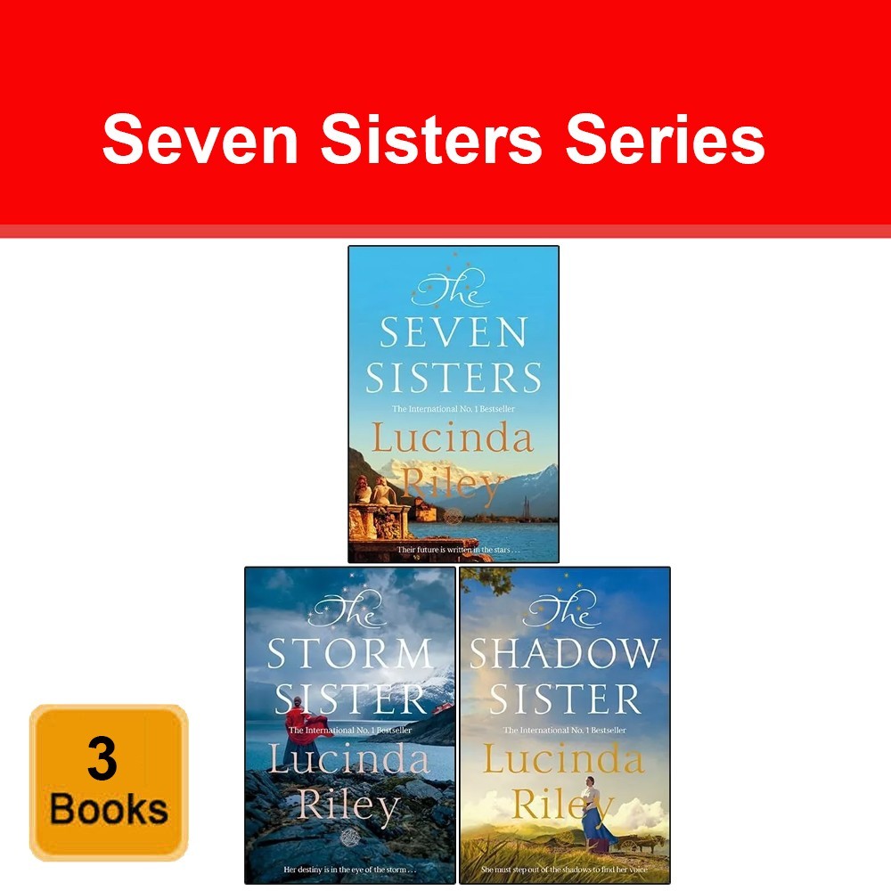 The Seven Sisters Series 1-3 Books Collection Set By Lucinda Riley Shadow Sister