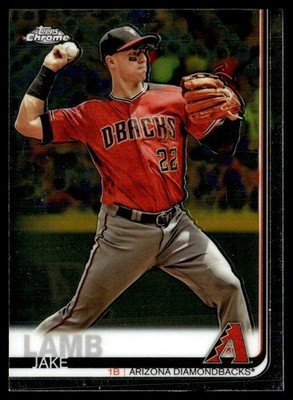 2019 Topps Chrome Jake Lamb Arizona Diamondbacks #116