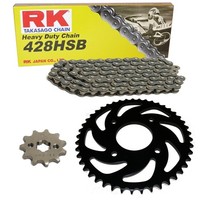 Kettensatz Suzuki GSX-S 125 17-20 Kette RK 428 H 122 Offen 14/45