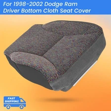 For 1998-2002 Dodge Ram 1500 2500 3500 SLT Driver Bottom Fabric Cloth Seat Cover