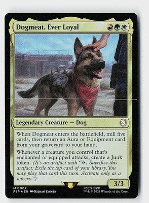 Dogmeat, Ever Loyal Foil M Universes Beyond: Fallout 2 NM