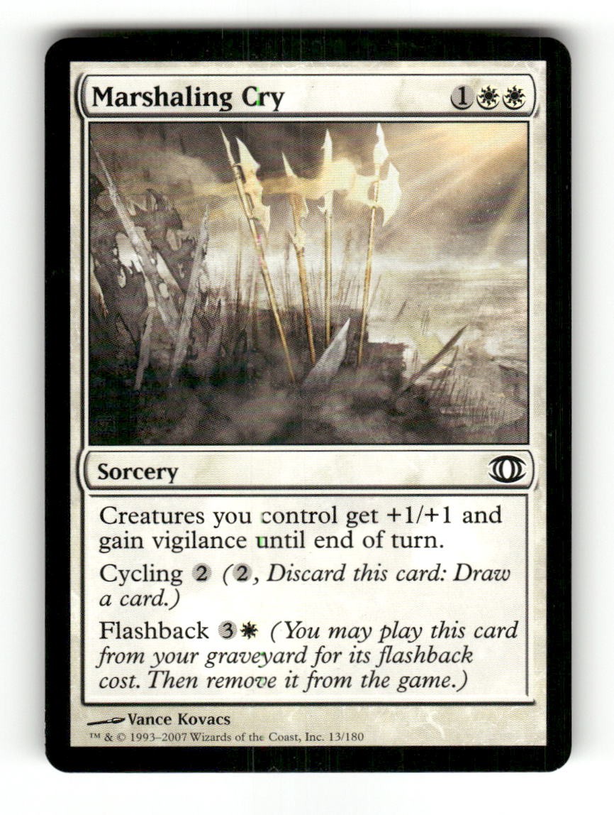 Marshaling Cry 13 Common Future Sight Magic: The Gathering Near Mint