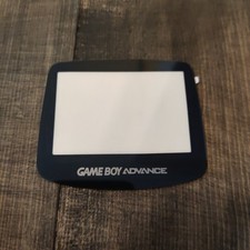 Replacement Glass Scratch Resistant Game Boy Advance GBA Screen Lens Grey logo