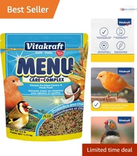 Canary Finch Bird Food Seed Grain Diet for Small Pet Birds 2.5lb