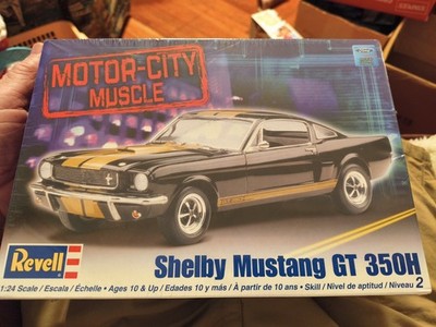 REVELL MOTOR CITY MUSCLE 65 MUSTANG SHELBY GT350H STILL SEALED MODEL CAR KIT