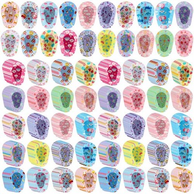 300 Pcs Adhesive Eye Patches for Kids Girls Cute Toddler Eye Patch Bulk Colorful