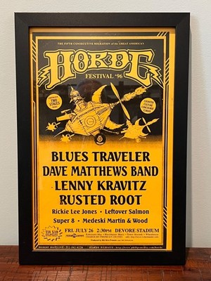 1996 HORDE FESTIVAL POSTER ~ BLUES TRAVELER, DAVE MATTHEWS BAND, LENNY KRAVITZ