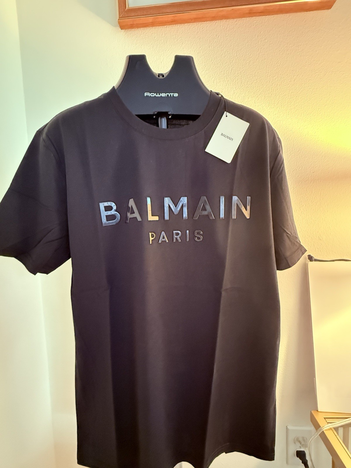 Brand new Balmain T-shirt, size large
