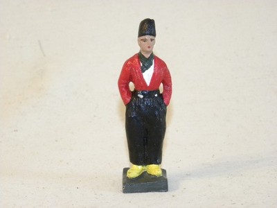 DUTCH CIVILIAN CHARACTER CHIALU ELASTOLIN HARD COMPOSITION FIGURE TOY NB