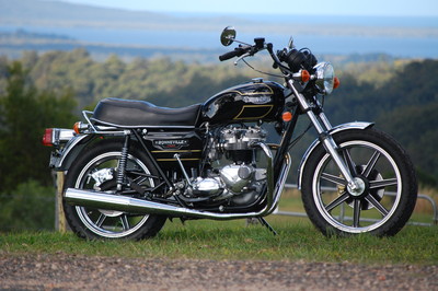 1979 TRIUMPH BONNEVILLE SPECIAL T140D VINTAGE MOTORCYCLE POSTER