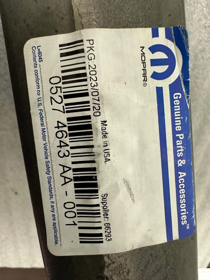Nova bola de braço de controle inferior dianteiro OEM para 2017-2024 Chrysler Pacifica 05274643AA - Imagem 3 de 3