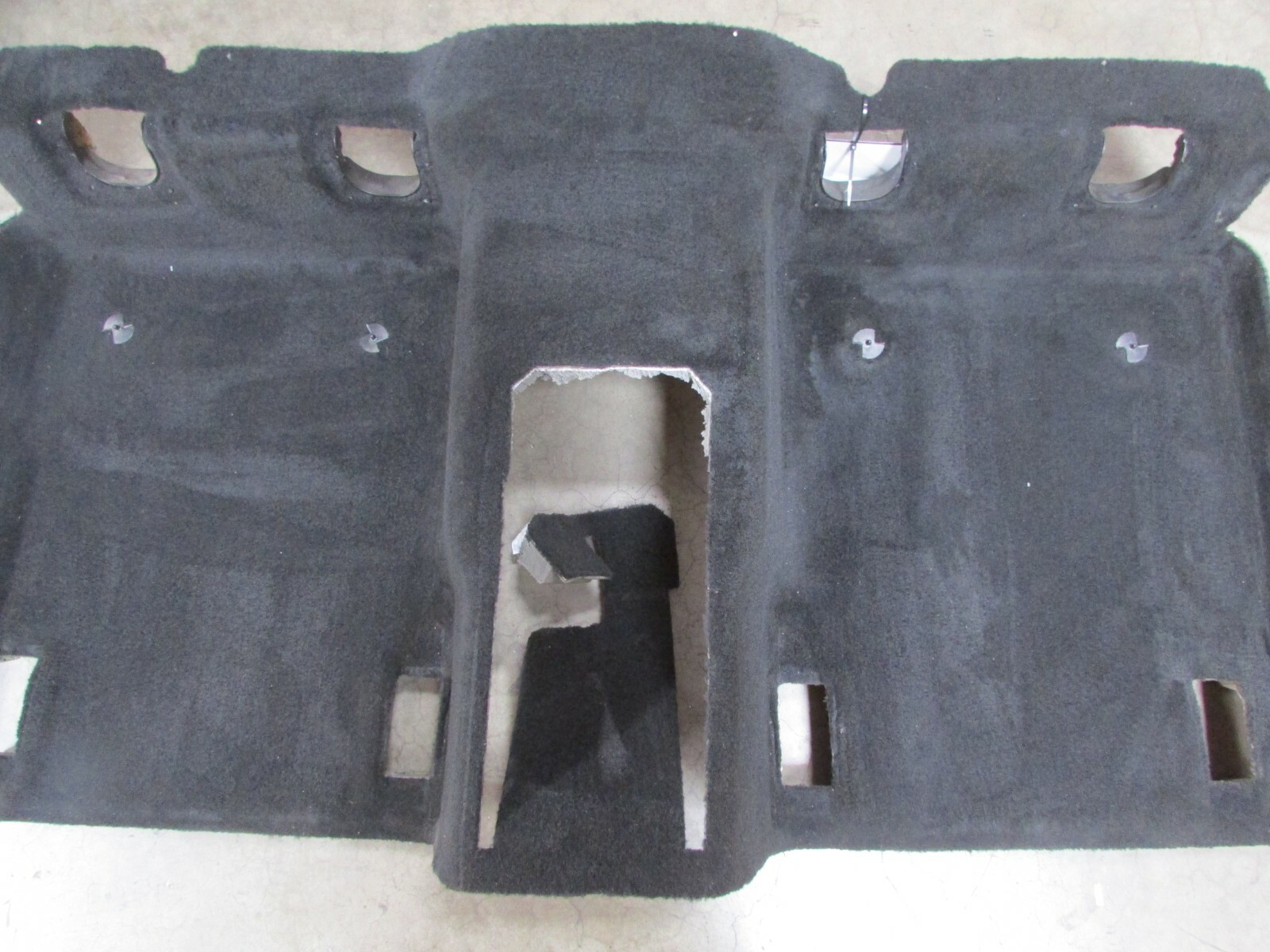2014 Maserati Quattroporte, Rear Carpet Section, Black, Used, P/N 6700115770
