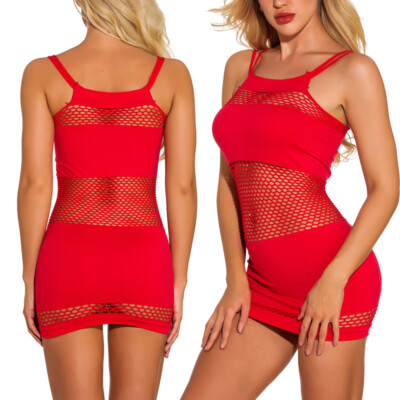 Women's Sexy-Lingerie Lace Babydoll Underwear Nightwear G-string Sleepwear Dress