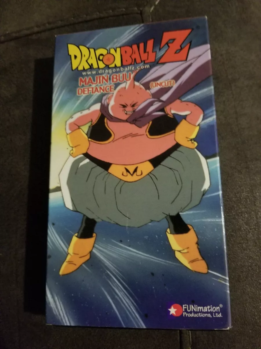 Dragonball Z Tactics Uncut VHS Majin Buu Saga DBZ Anime Akira Toriyama  Vintage 704400033537