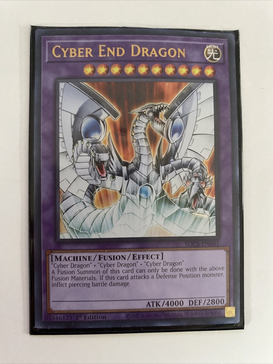 cyber end dragon yugioh card Yu-Gi-Oh! TCG Cyber End Dragon 1st Edition (Make Me An Offer)