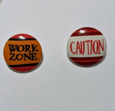 WorkZone/Caution Shank - 17 mm 11/16'' JHB BUTTONS (pick color)    