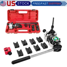 Professional Brake Line Flaring Tool 45 Degree Set-Single, Bubble, Double Flares