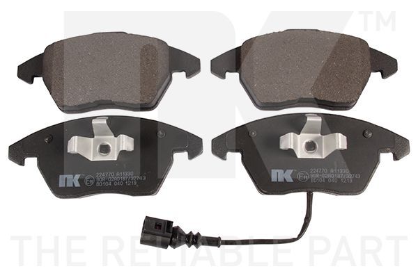 NK 224770 Bremsbelagsatz, Scheibenbremse FüR Audi Seat Skoda VW-image