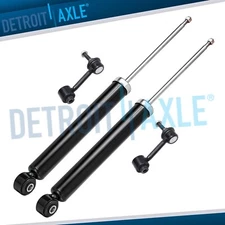 Rear Shock Absorbers + Sway Bar Links Kit for 2012 - 2017 2018 Volkswagen Jetta