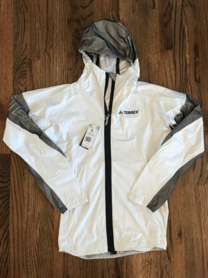 $300 Adidas Terrex Agravic Pro Ultralight Waterproof Rain Jacket