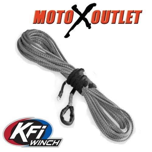 KFI Stealth 2500 lbs Winch Kit Black Out Model Atv Utv Synthetic Rope eBay