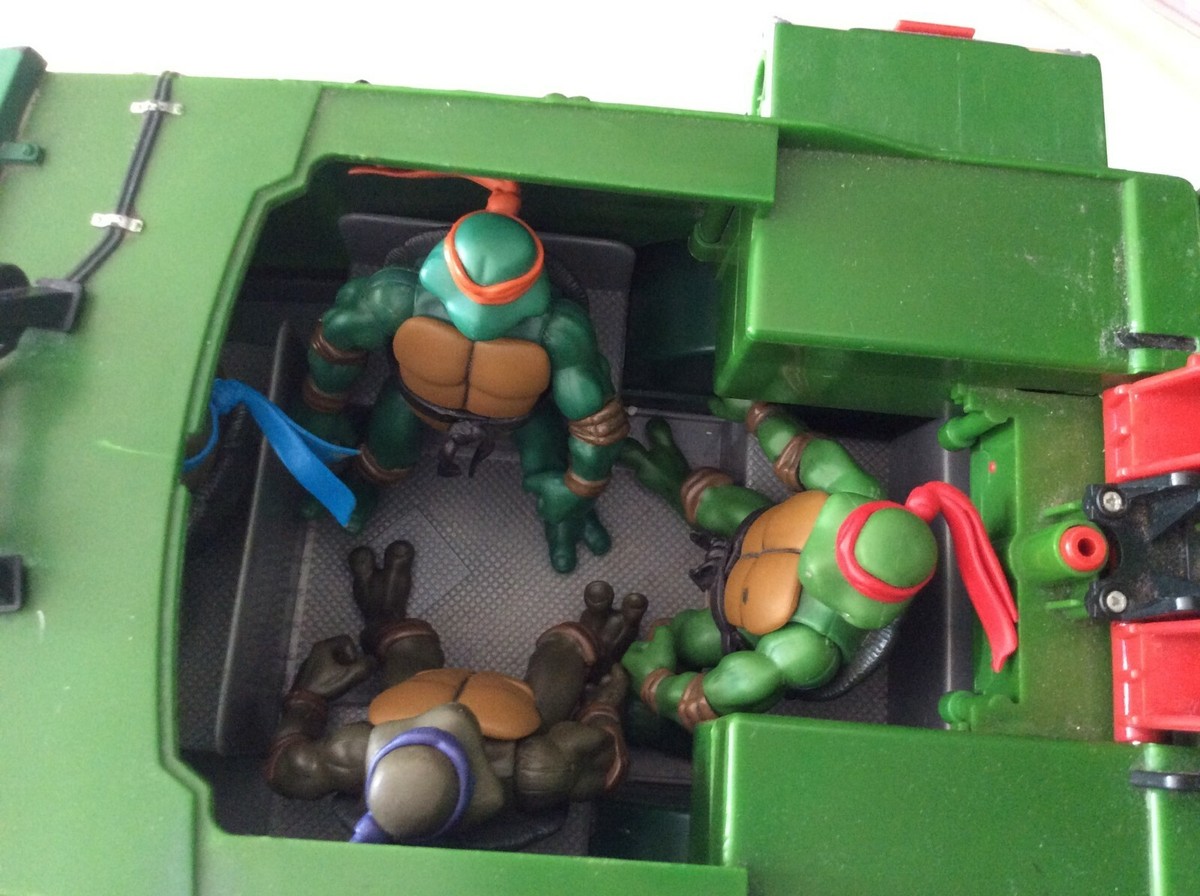Lot 4 Figurines Tortues Ninja Vintage Léonardo Raphaël