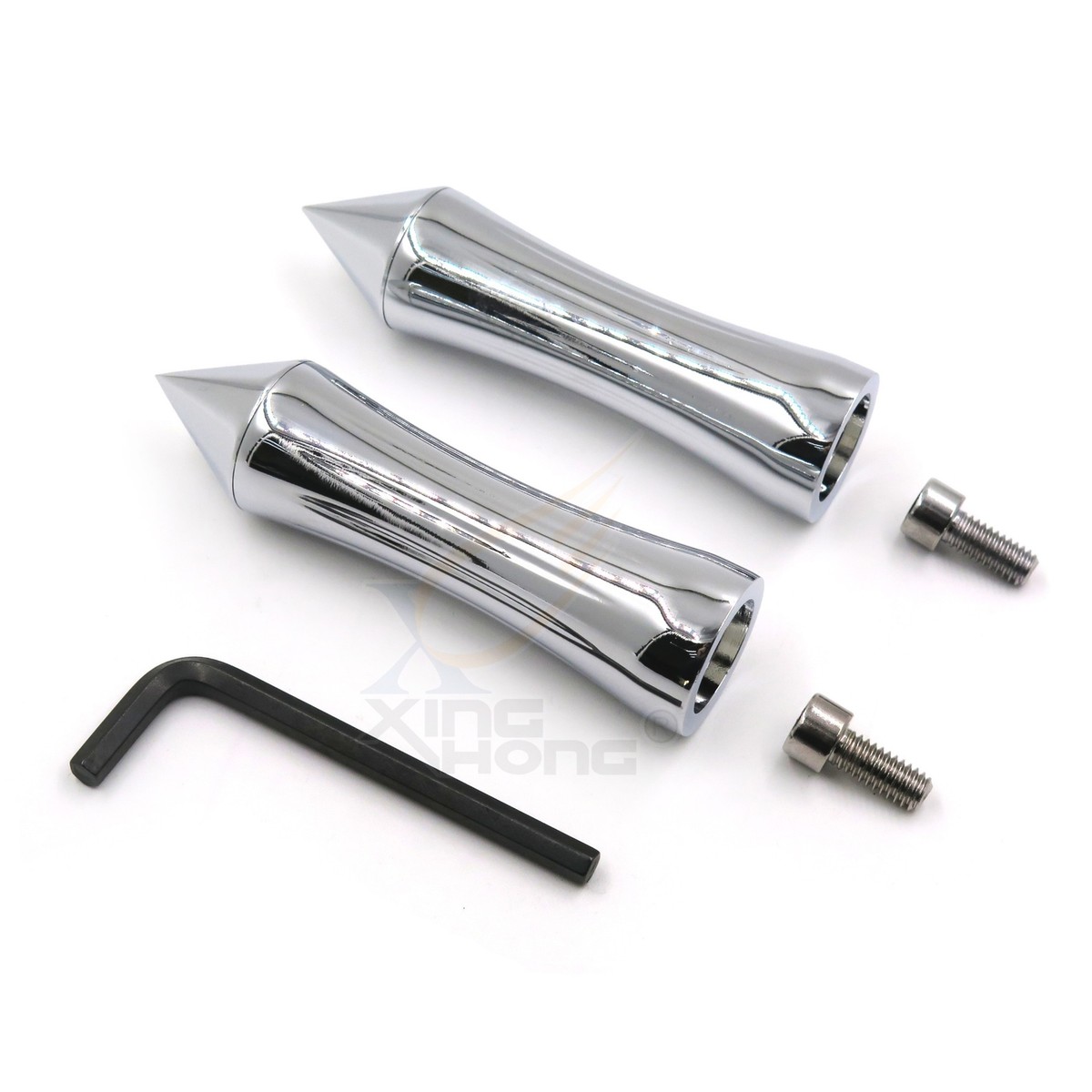 Motocycle Chrome Front FootPeg For Kawasaki ZX-6R ZX-9R ZX-10R ZX