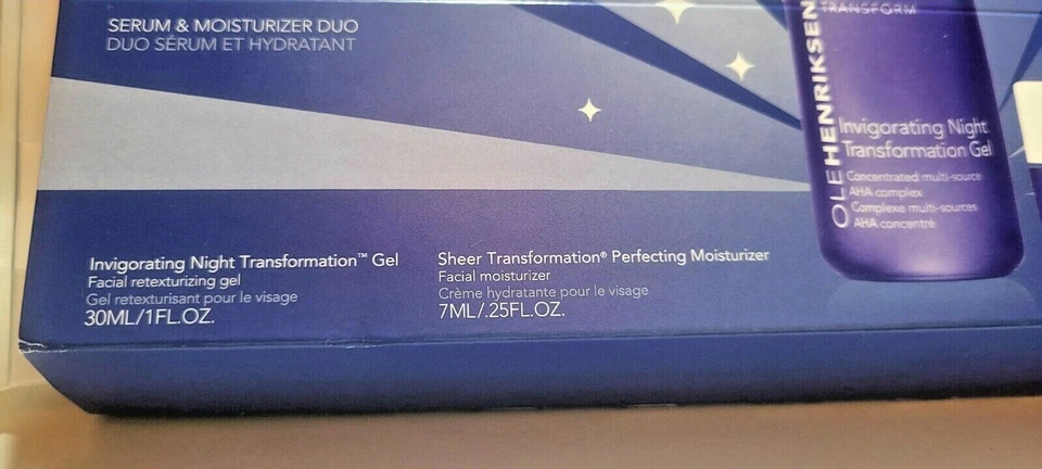 OleHenriksen Smooth Days Ahead-Overnight сыворотка/увлажняющий крем двойной новый в коробке - Изображение 3 из 4