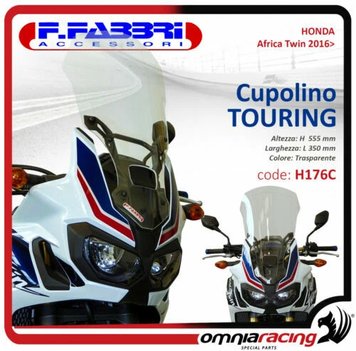 Parabrezza per moto Honda