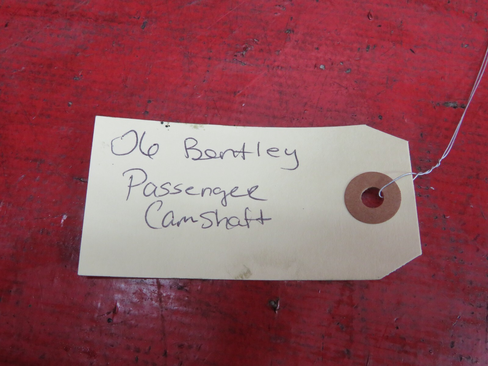 2006 BENTLEY FLYING SPUR RIGHT SIDE CAMSHAFT