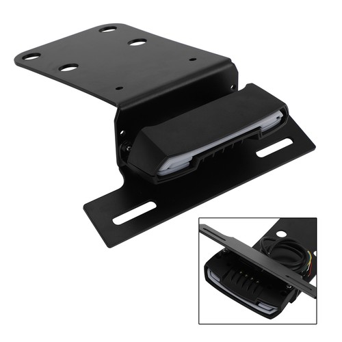 License Plate Holder Bracket fit for KAWASAKI D-TRACKER-X KLX250 S/SF 2008-2022 - Picture 3 of 15