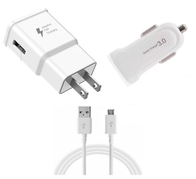 Fast Car Wall Adapter Micro For LG Aristo 5/Fortune 3/K31/K8x/Phoenix 5/Risio 4