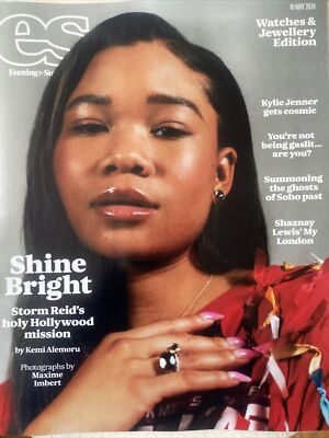 ES Magazine 10.5.2024 Shine Bright Storm Reid, Kyle Jenna Shaznay Kate Moss Soho